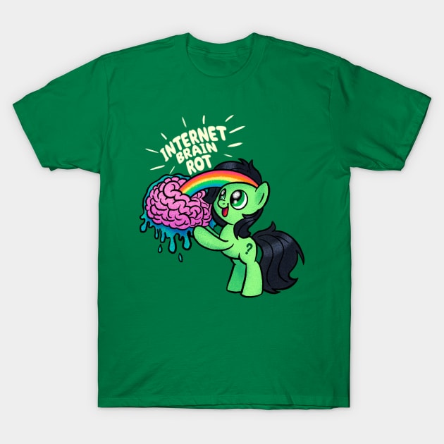 Internet Brain Rot T-Shirt by AmyNewBlue